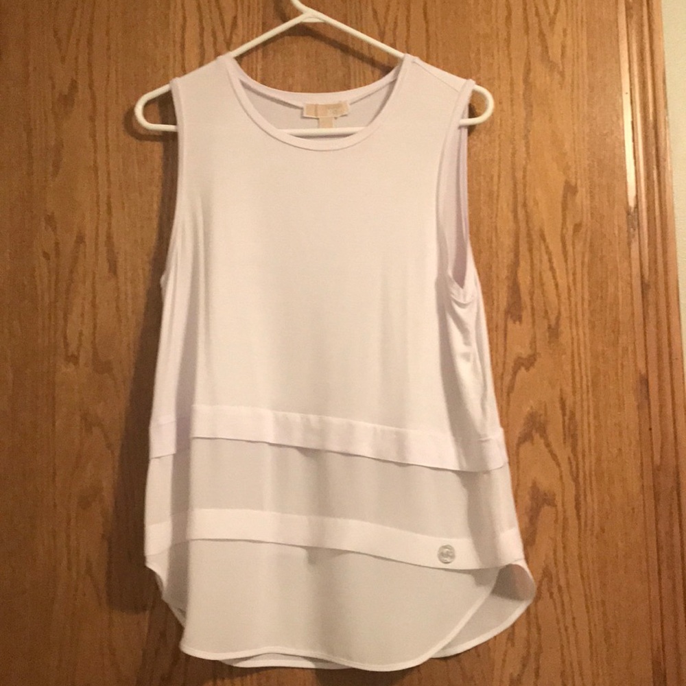 White Cotton Tank